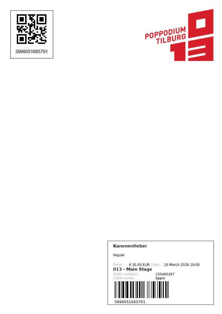 Kanonenfieber @ 013 19-03-2066